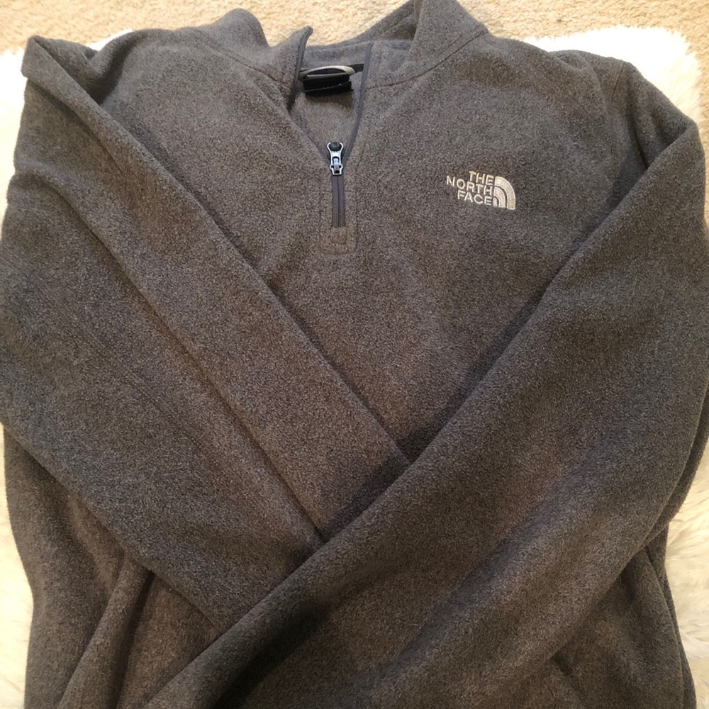 North Face fleece quarter zip